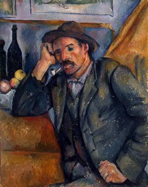 The Smoker by Paul Cezanne Oil Painting