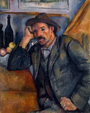 The Smoker by Paul Cezanne - Oil Painting Reproduction