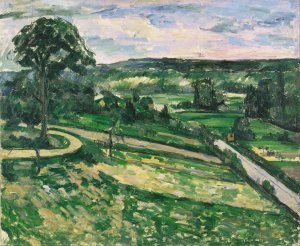 The Tree by the Bend by Paul Cezanne Oil Painting