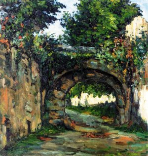 The Vault Oil painting by Paul Cezanne
