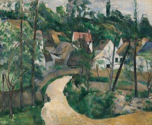 Turn in the Road by Paul Cezanne Oil Painting