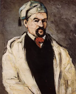 Uncle Dominique also known as Man in a Cotton Hat by Paul Cezanne Oil Painting