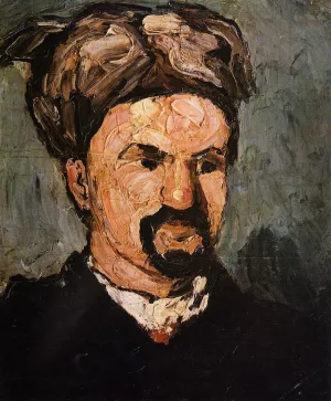 Uncle Dominique in a Turban by Paul Cezanne Oil Painting