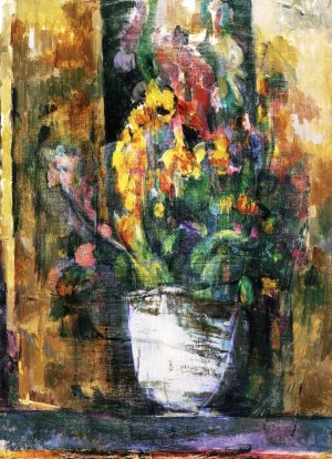 Vase of Flowers by Paul Cezanne Oil Painting