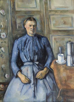 Woman with a Coffeepot by Paul Cezanne Oil Painting
