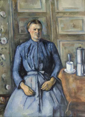 Woman with a Coffeepot by Paul Cezanne Oil Painting