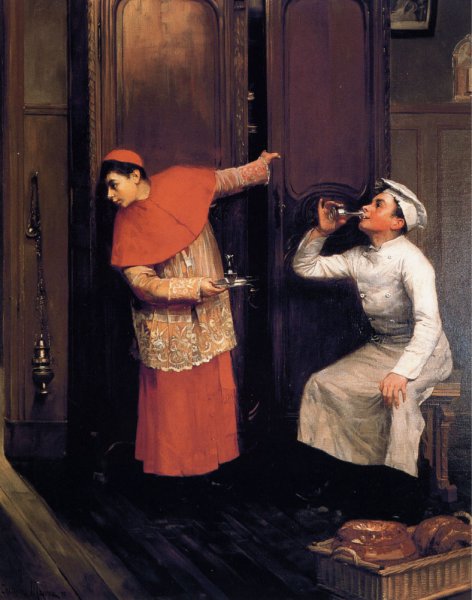 Main Product Photo of A Spiritual Libation Painting by Paul Charles Chocarne-Moreau