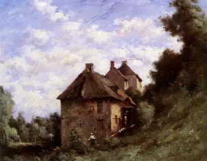 The Mill House painting by Paul-Desire Trouillebert