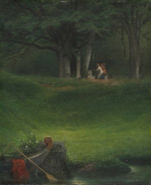 Offering to the God Pan by Paul Delaroche Oil Painting