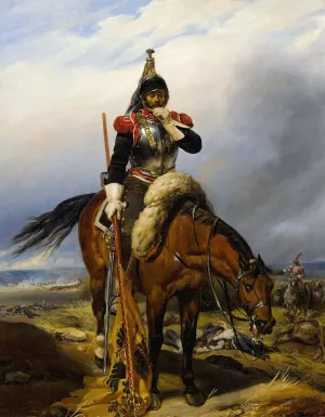 The Field Of Battle by Paul Delaroche Oil Painting