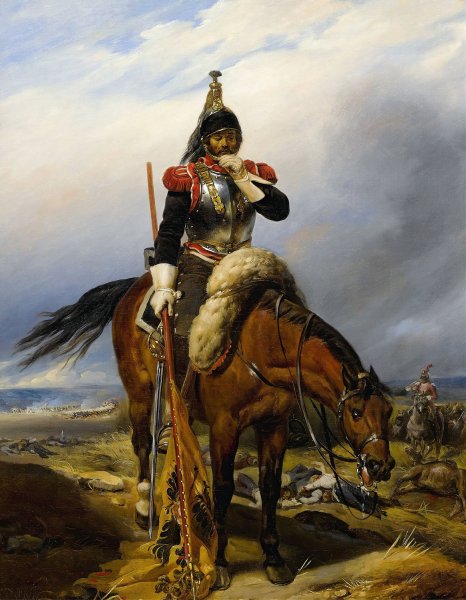 The Field Of Battle by Paul Delaroche - Hand-Painted Oil Painting Reproduction
