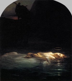 Young Christian Martyr Oil painting by Paul Delaroche