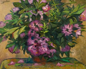 Bouquet De Fleurs by Paul-Elie Gernez Oil Painting