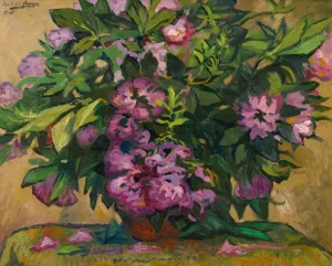 Bouquet De Fleurs Oil painting by Paul-Elie Gernez