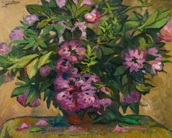Main Product Photo of Bouquet De Fleurs  Painting by Paul-Elie Gernez