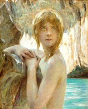 Blonde Nymph by Paul Emile Chabas Oil Painting