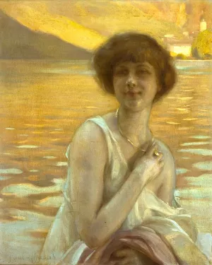 Portrait of a Lady by Paul Emile Chabas Oil Painting