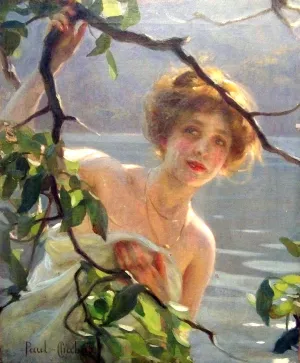 The Bath by Paul Emile Chabas Oil Painting