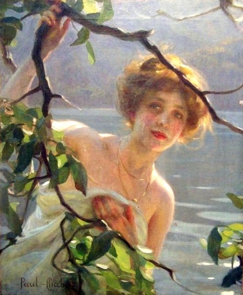 Main Product Photo of The Bath Painting by Paul Emile Chabas