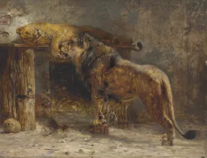 The Kiss of the Hand Oil painting by Paul Friedrich Meyerheim
