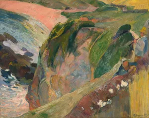 Above The Sea by Paul Gauguin Oil Painting