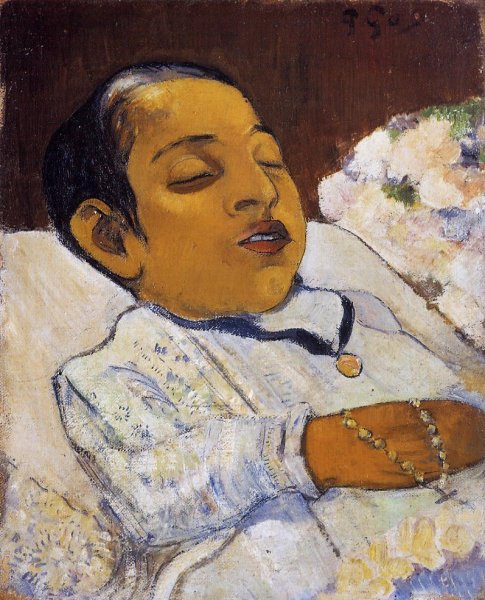 Atiti by Paul Gauguin - Hand-Painted Oil Painting Reproduction