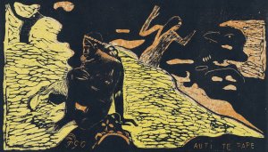 Auti te Pape by Paul Gauguin Oil Painting