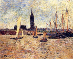 Bordeaux Harbor by Paul Gauguin Oil Painting