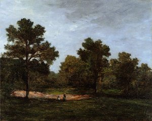Clearing I Oil painting by Paul Gauguin
