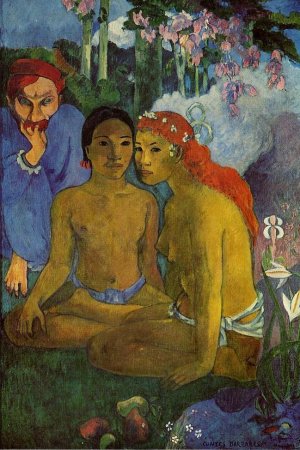 Contes Barbares also known as Primitive Tales by Paul Gauguin Oil Painting