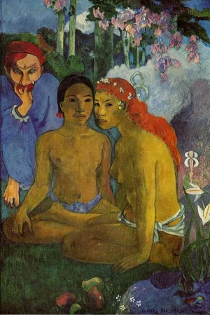 Contes Barbares also known as Primitive Tales by Paul Gauguin - Oil Painting Reproduction