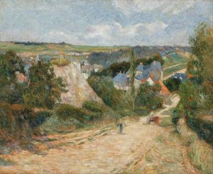 Entrance to the Village of Osny by Paul Gauguin Oil Painting