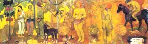 Faa Iheihe by Paul Gauguin - Oil Painting Reproduction