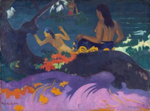 Fatata te Miti by Paul Gauguin Oil Painting