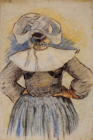 Four Breton Women study by Paul Gauguin Oil Painting