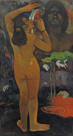 Hina Tefatou by Paul Gauguin Oil Painting