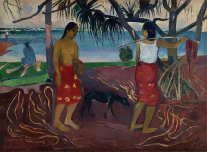 I Raro te Oviri by Paul Gauguin Oil Painting