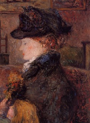 Ingeborg Thaulow Oil painting by Paul Gauguin