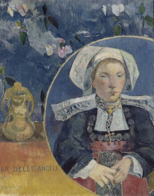 La Belle Angele by Paul Gauguin Oil Painting