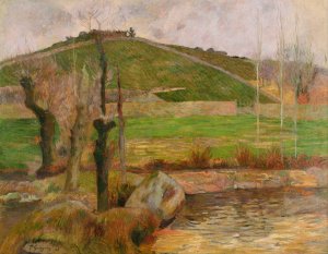 Landscape near Pont-Aven by Paul Gauguin Oil Painting