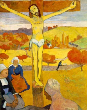 Le Christ jaune The Yellow Christ by Paul Gauguin Oil Painting