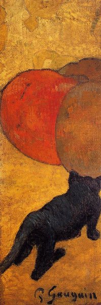Main Product Photo of Little Cat Painting by Paul Gauguin