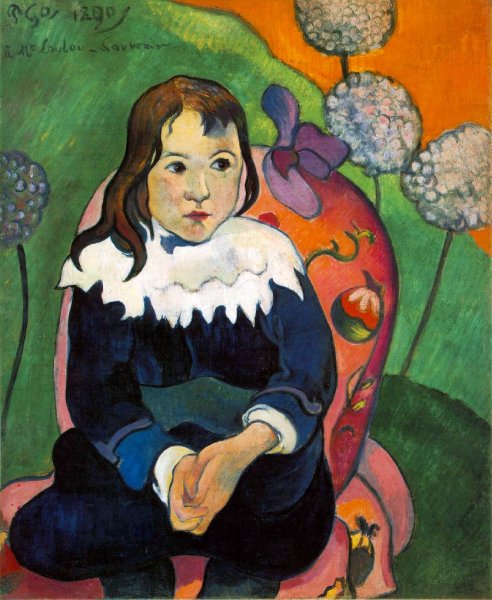 Main Product Photo of M. Loulou Painting by Paul Gauguin