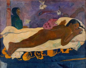 Manao tupapau by Paul Gauguin Oil Painting