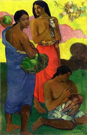 Maternite II by Paul Gauguin Oil Painting