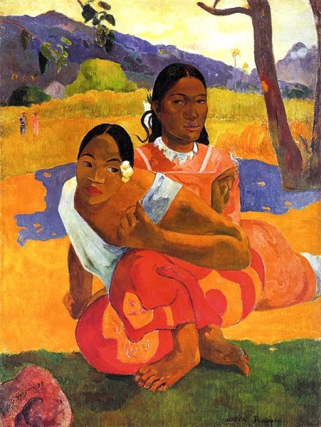 Main Product Photo of Nafea Faa Ipoipo When Will You Marry Painting by Paul Gauguin
