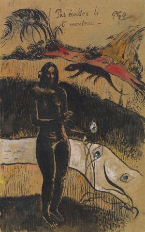 Nave Nave Fenua by Paul Gauguin Oil Painting