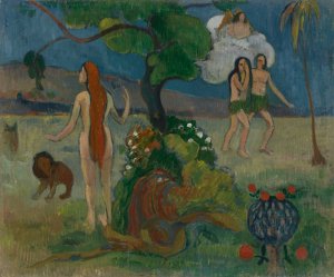 Paradise Lost by Paul Gauguin Oil Painting