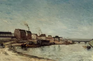 Port de Grenelle by Paul Gauguin Oil Painting