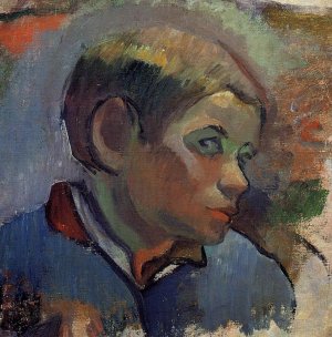 Portrait of a Little Boy by Paul Gauguin Oil Painting
